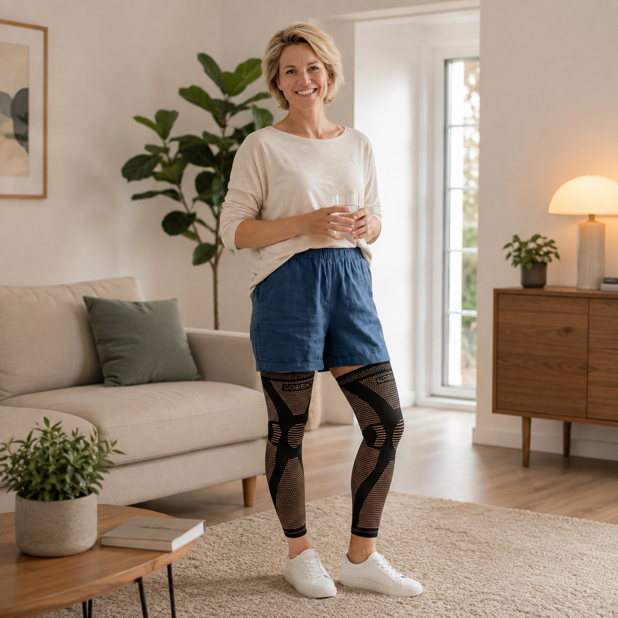 Freja™ Kompressionsstrumpor / XXL