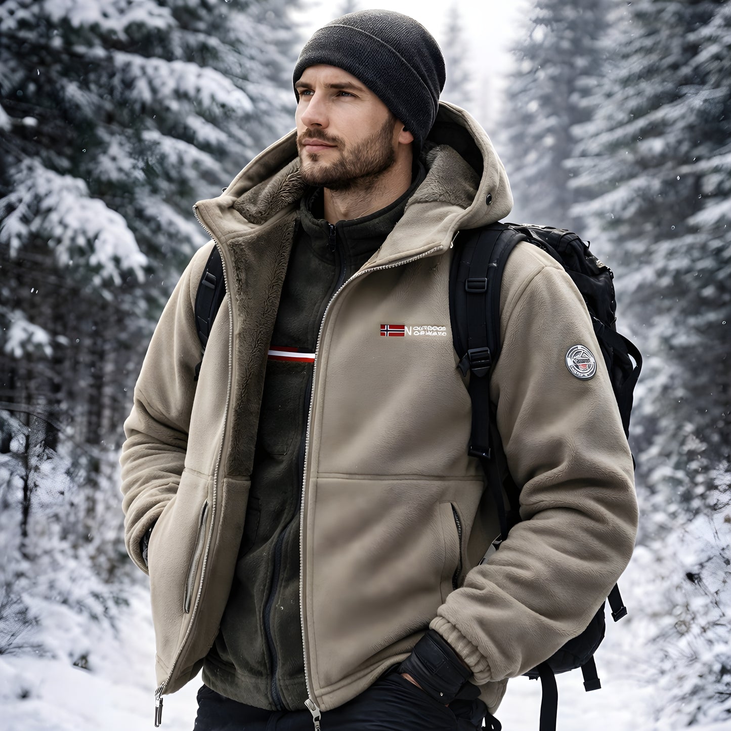 Elias™ | Tactical Fleece Winterjacka