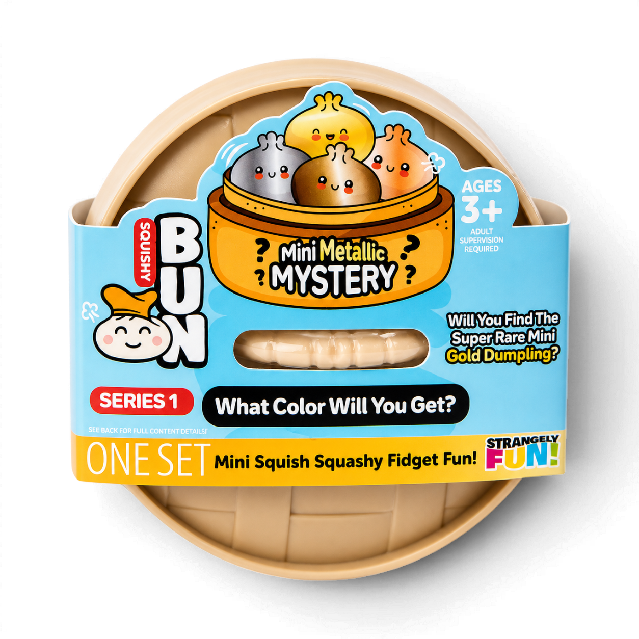Mini Metalliskt Mysterium (Guld)