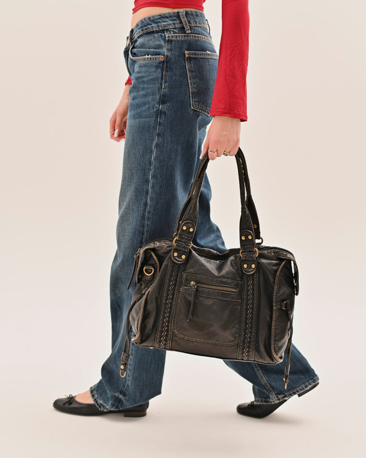 Sofia™ | Vintage City Leather Bag