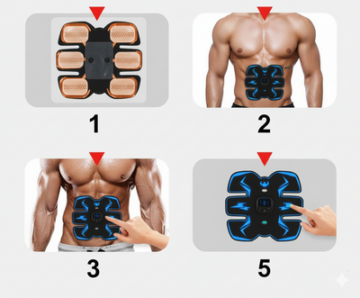 ⚡ PulseFit™ | Trådlös Muskelstimulator