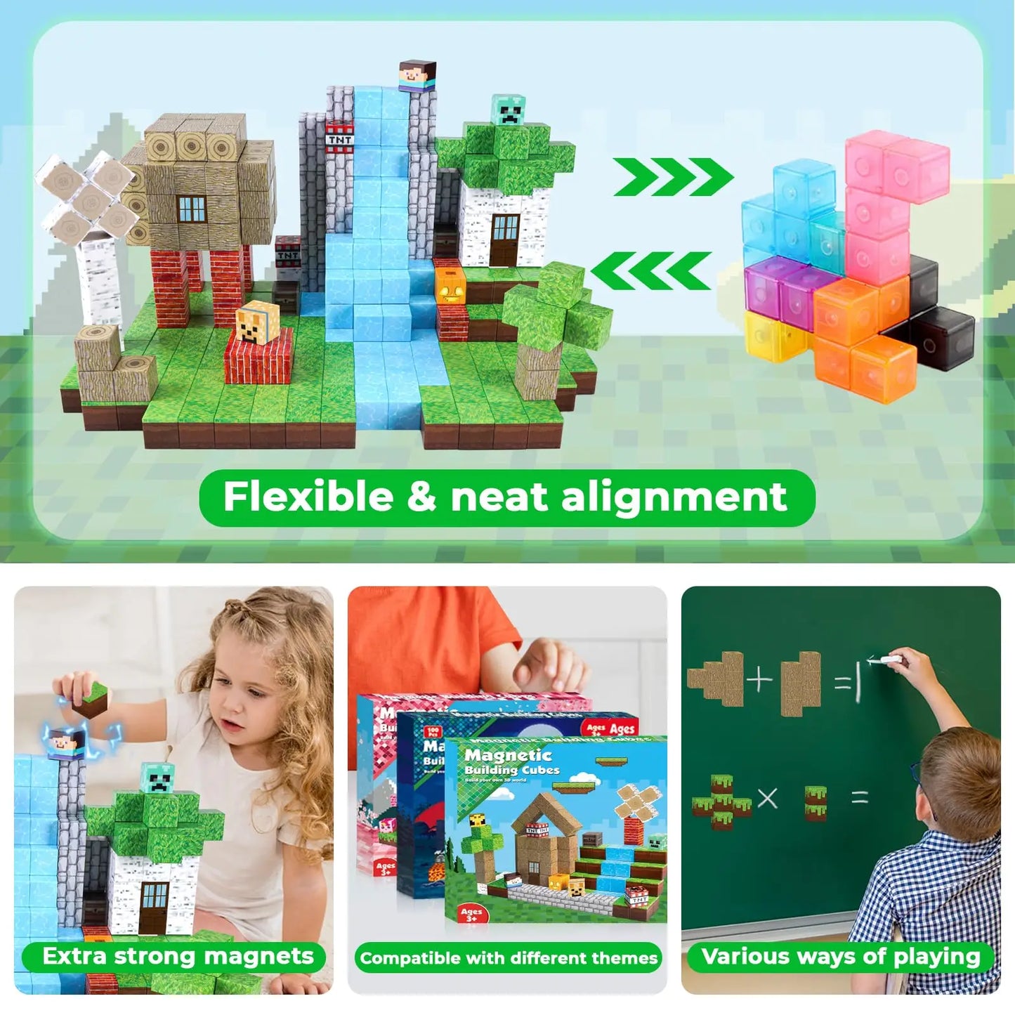 NordBlox™ – Magnetiska byggklossar för kreativa barn