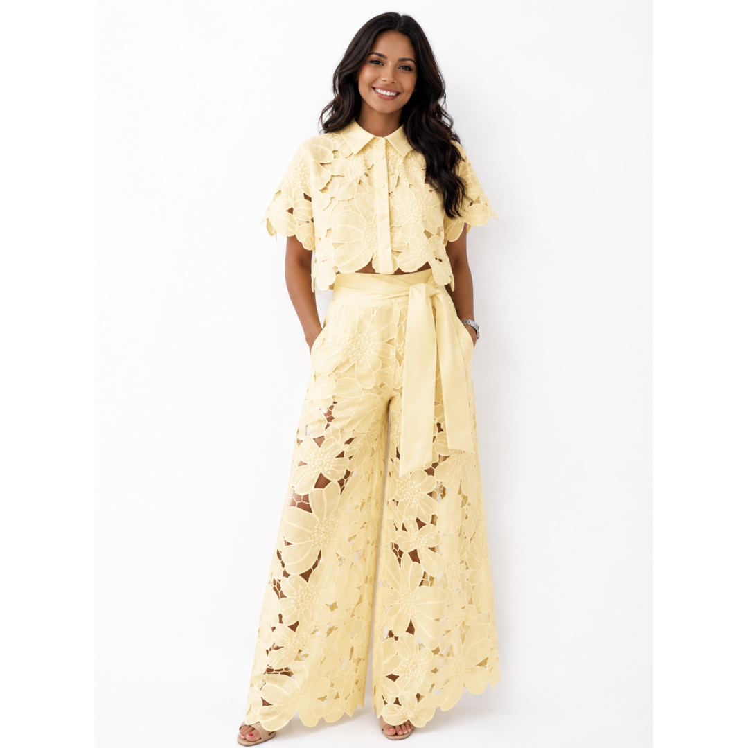 Charlotte™ | Breezy Cotton Two-Piece Set With Elegant Comfort