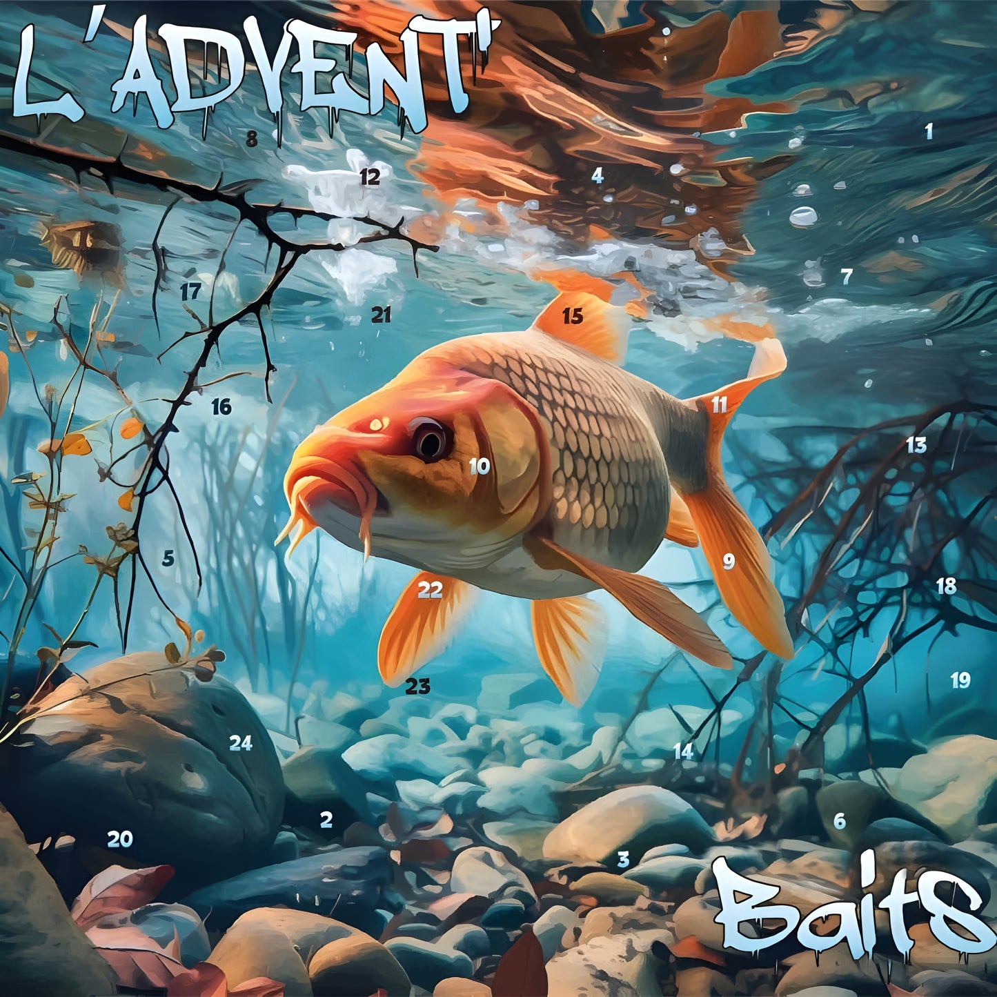 Fiskarens Julkalender™ 2025 | 2 + 1 GRATIS