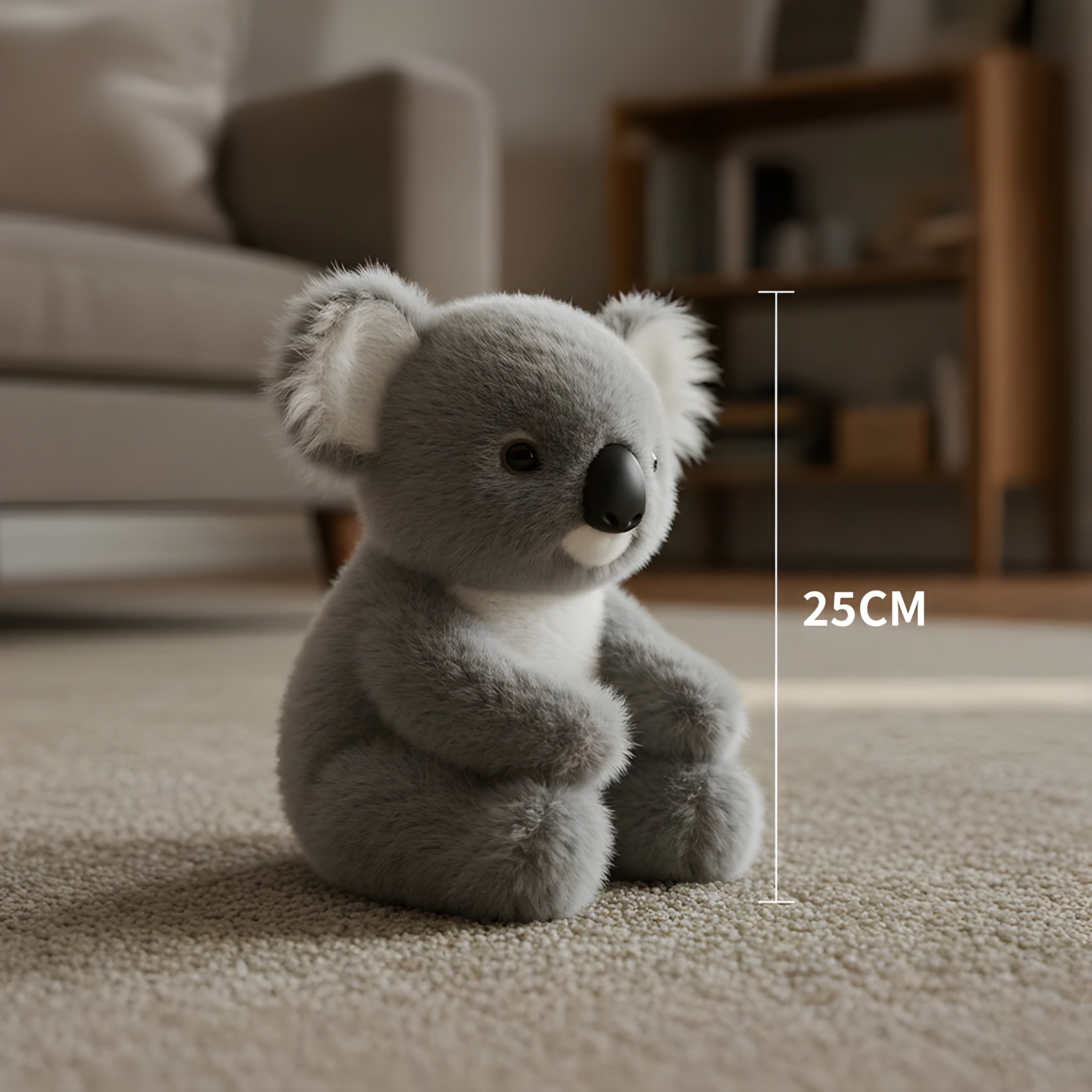 Luna™ | Andningsbar Emotionell Kramkompis (25 cm)