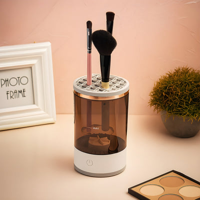 LinaGlow™ | Elektrisk Sminkborstrengörare