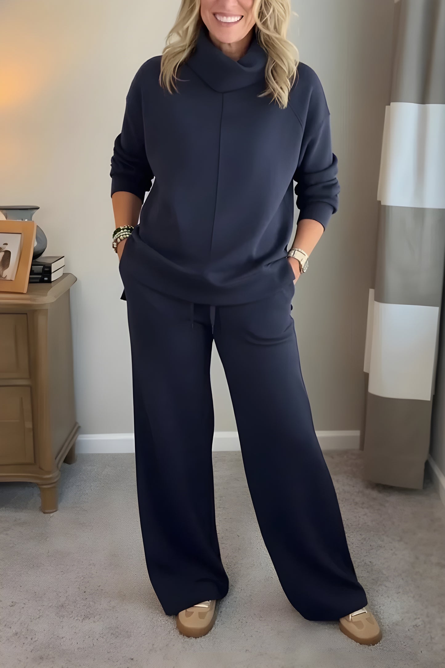 Mila™ | Mjuk Tvådelad Lounge Set
