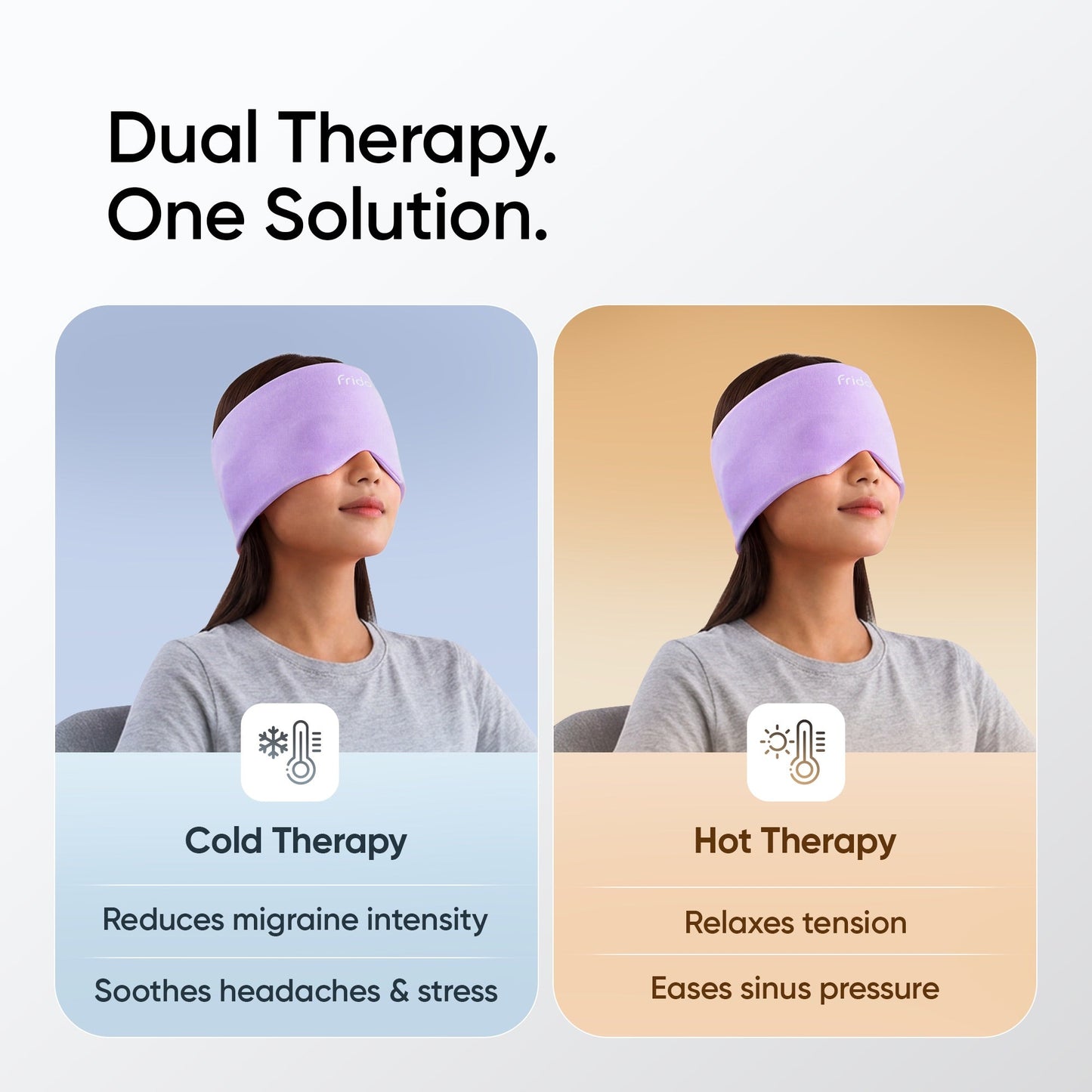 ArcticRelief™ | Hot & Cold Migraine Relief Cap – 360° Cooling & Soothing Comfort