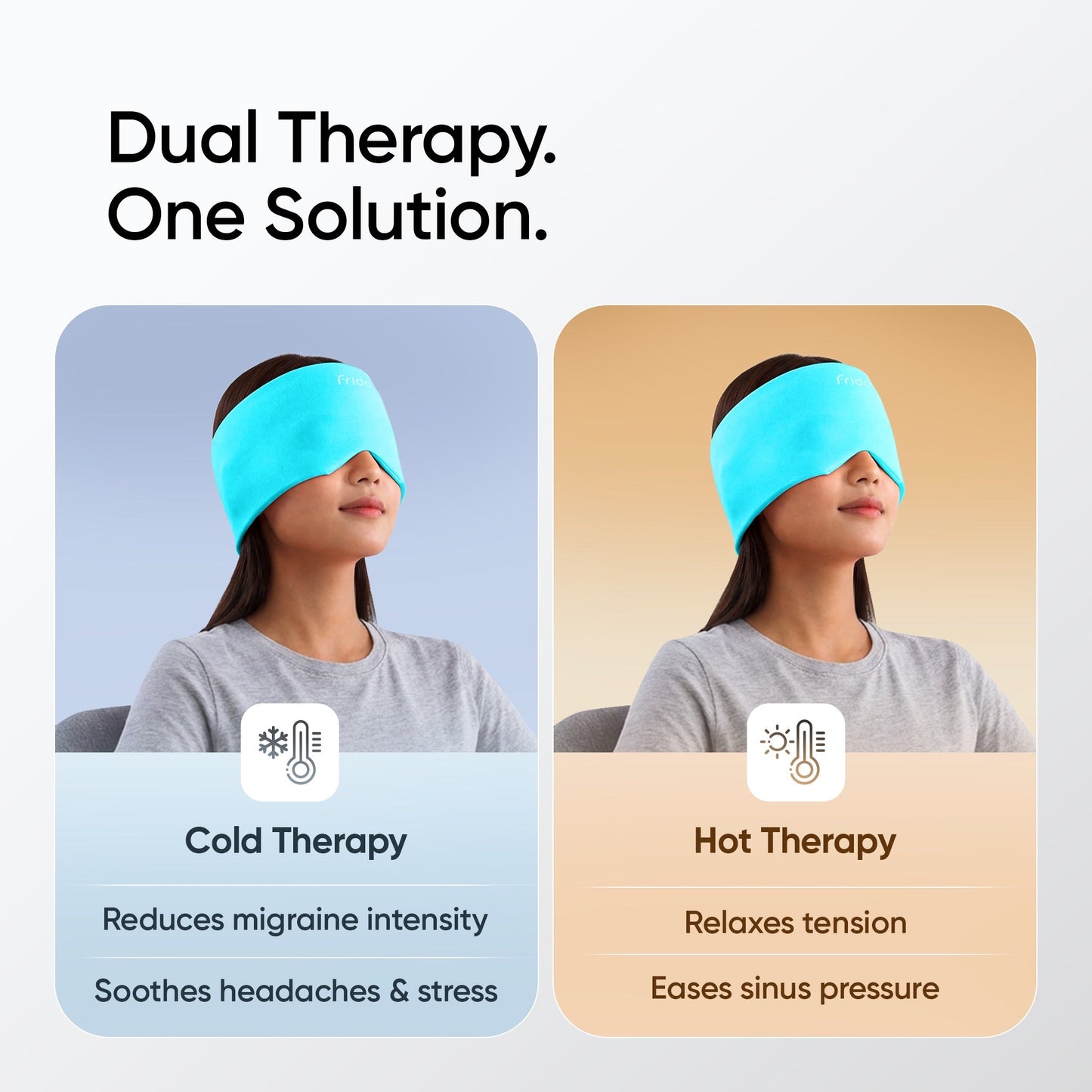 ArcticRelief™ | Hot & Cold Migraine Relief Cap – 360° Cooling & Soothing Comfort
