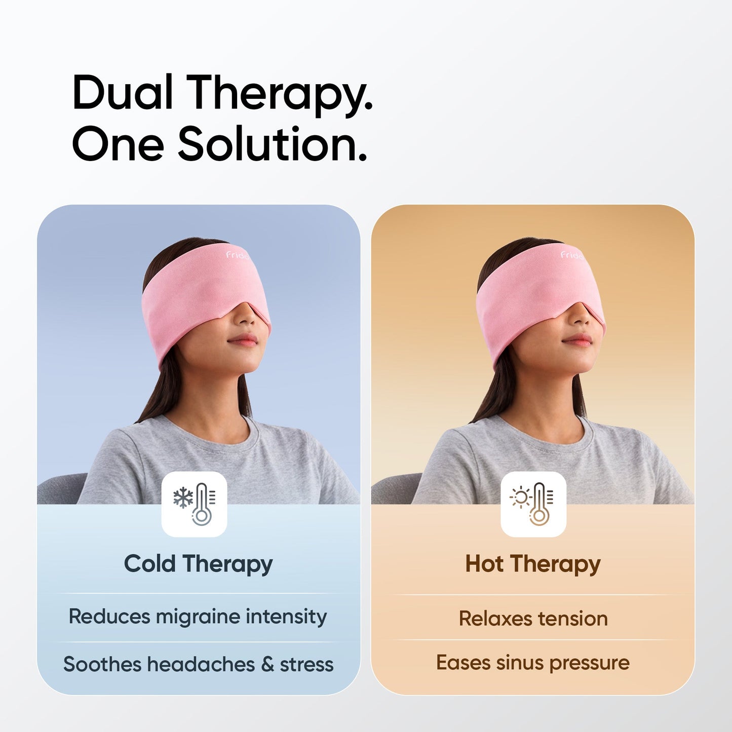 ArcticRelief™ | Hot & Cold Migraine Relief Cap – 360° Cooling & Soothing Comfort