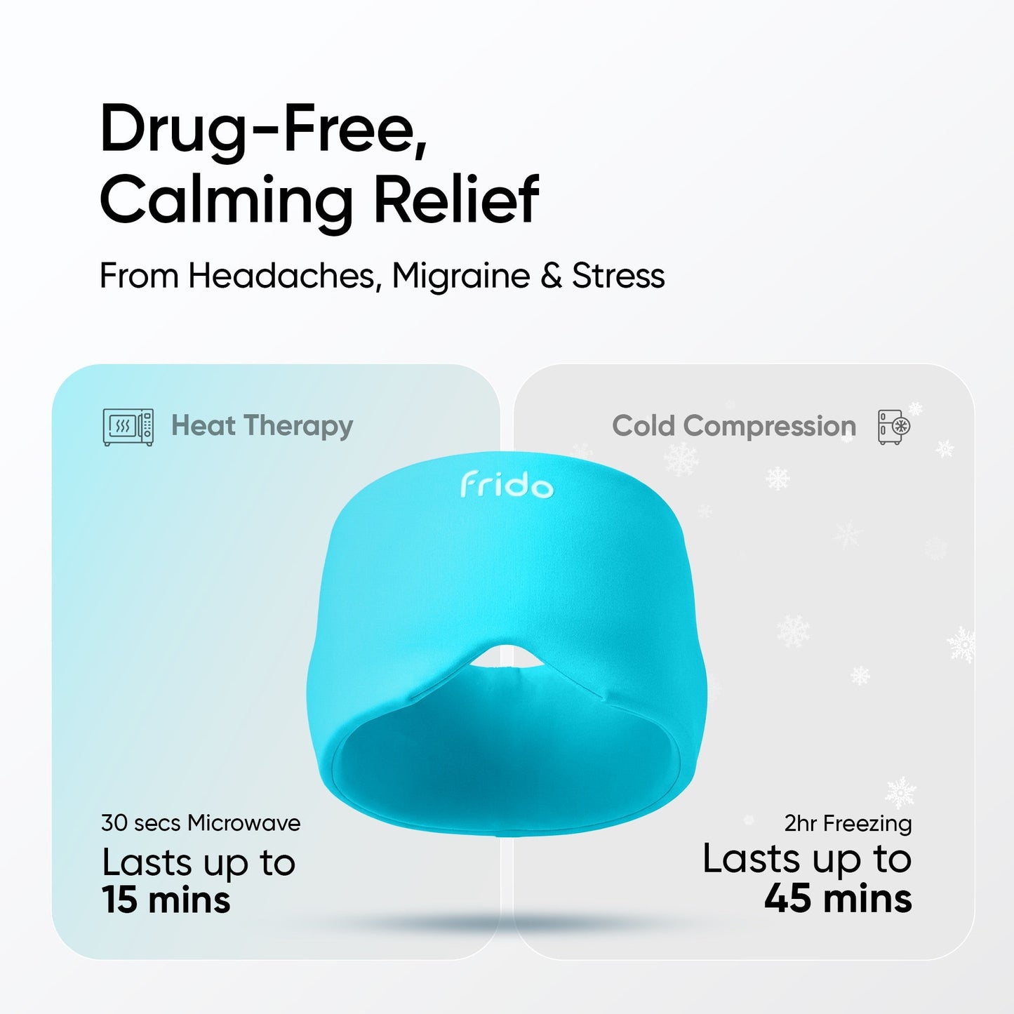 ArcticRelief™ | Hot & Cold Migraine Relief Cap – 360° Cooling & Soothing Comfort