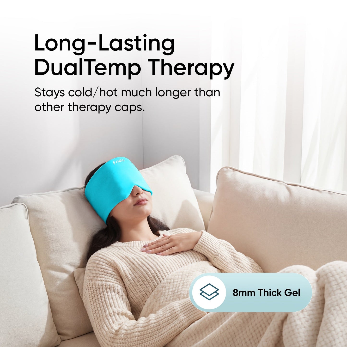 ArcticRelief™ | Hot & Cold Migraine Relief Cap – 360° Cooling & Soothing Comfort