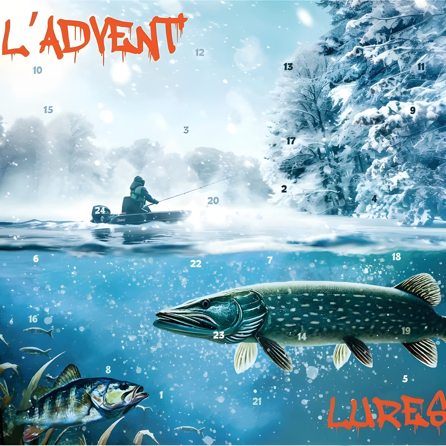 Fiskarens Julkalender™ 2025 | 2 + 1 GRATIS