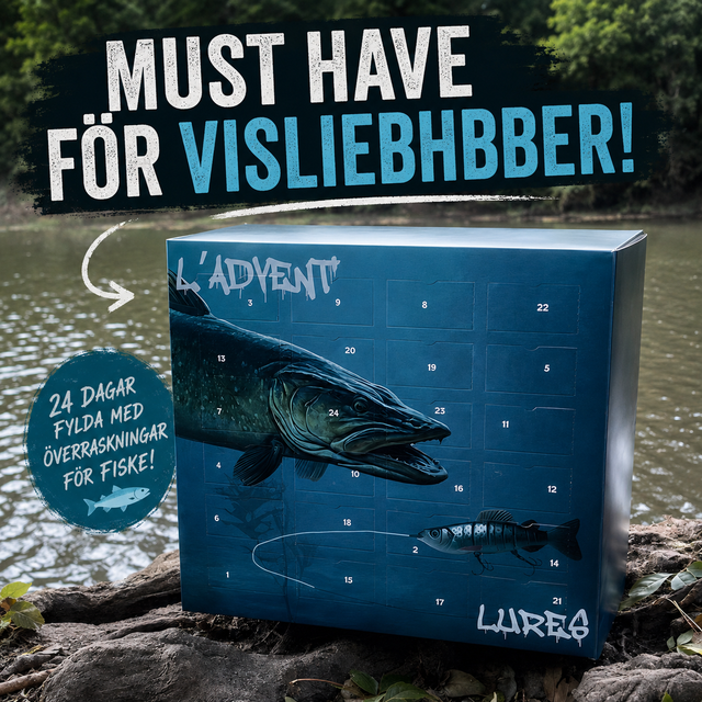 NordCatch™ Fiskekalender – 24 Dagliga Överraskningar & Fiskeklara Beten