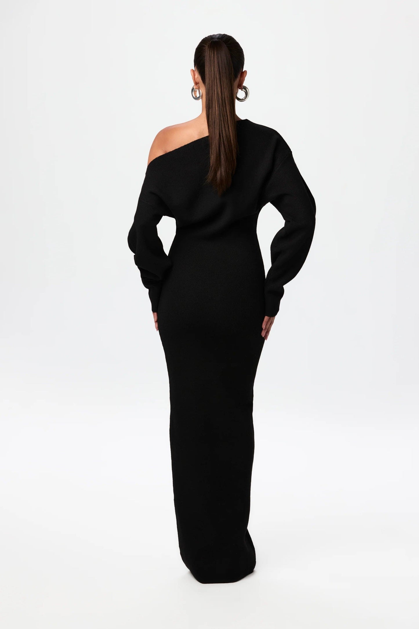 Elara™ | Off-Shoulder Maxiklänning