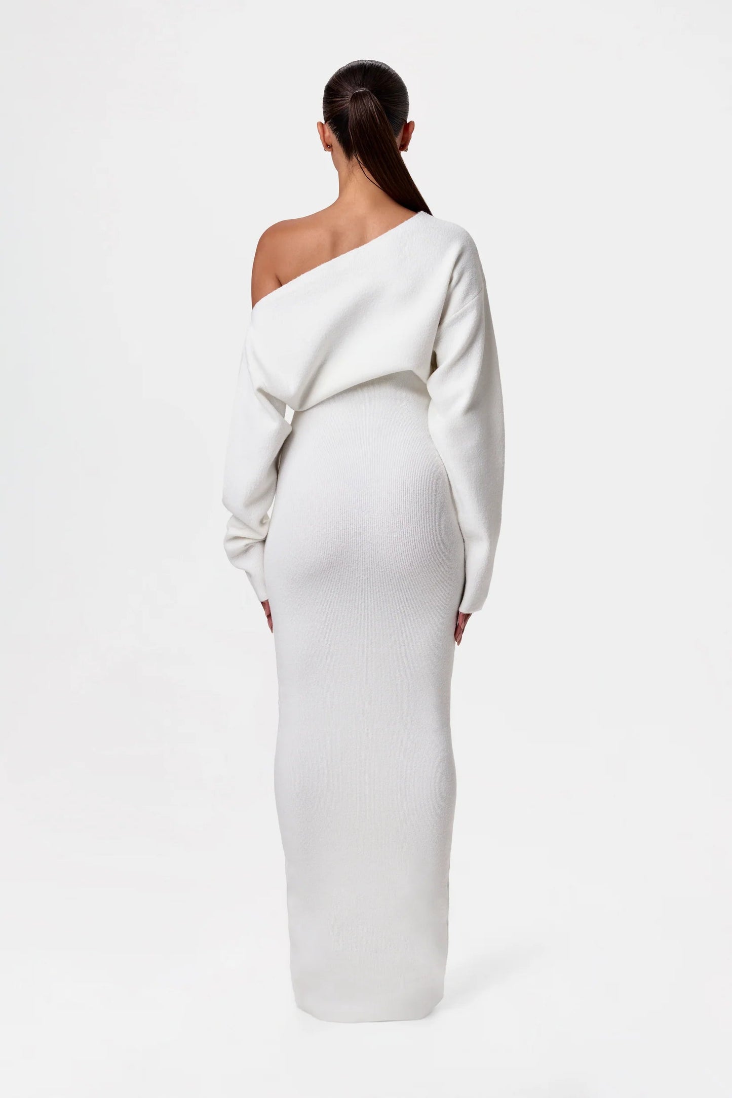 Elara™ | Off-Shoulder Maxiklänning