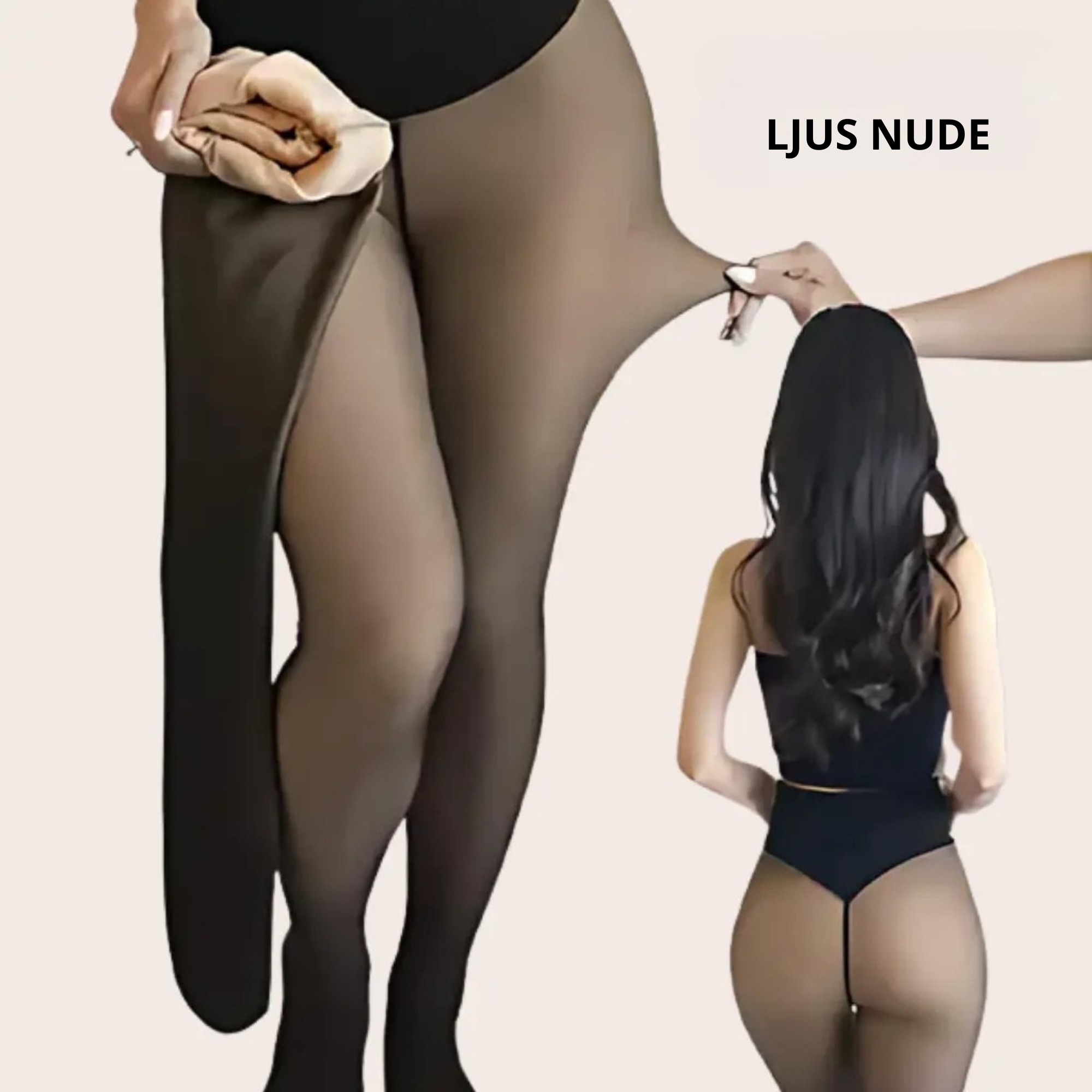Ljus Nude / 2XL/3XL (100–135 kg — 46/52)