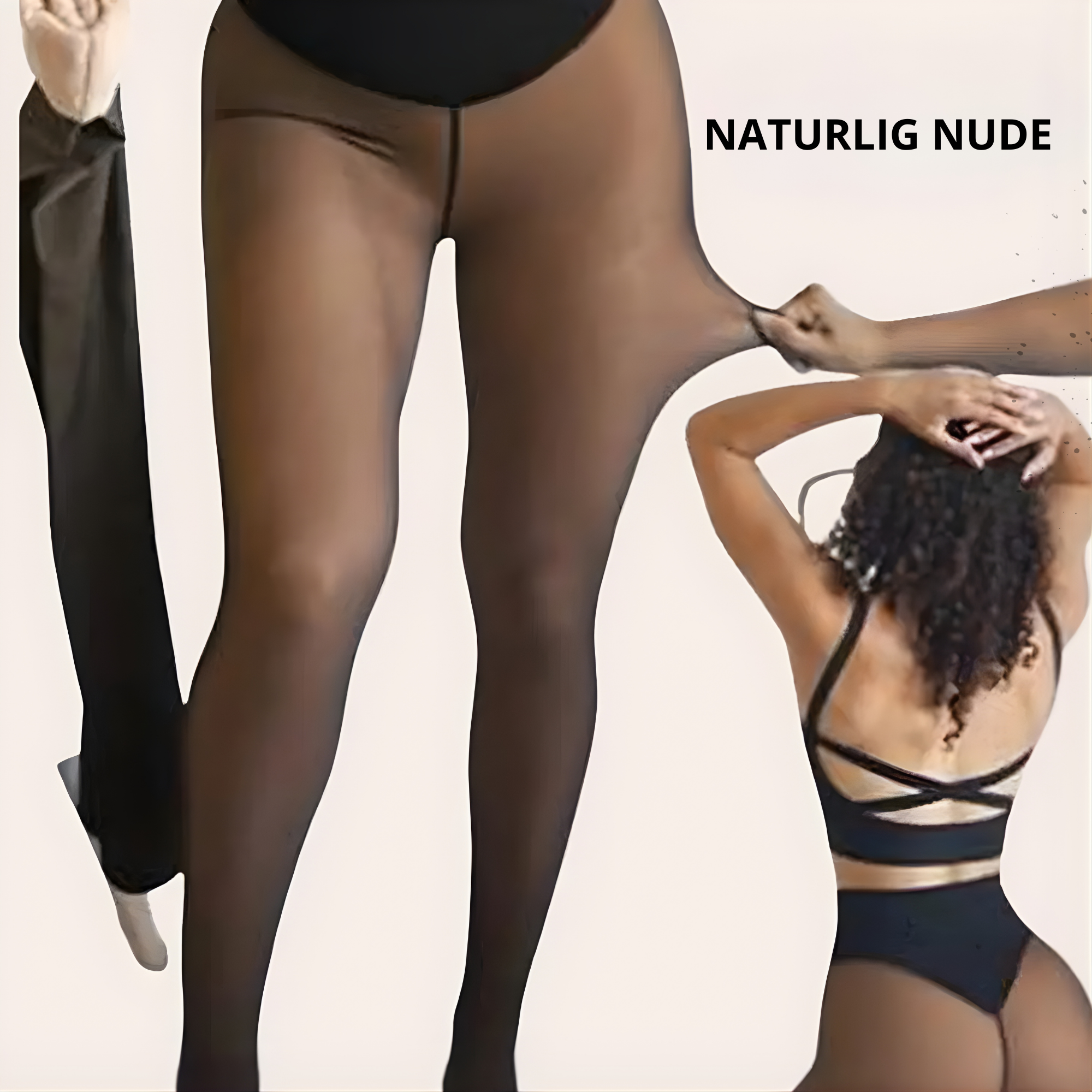 Naturlig Nude / 2XL/3XL (100–135 kg — 46/52)