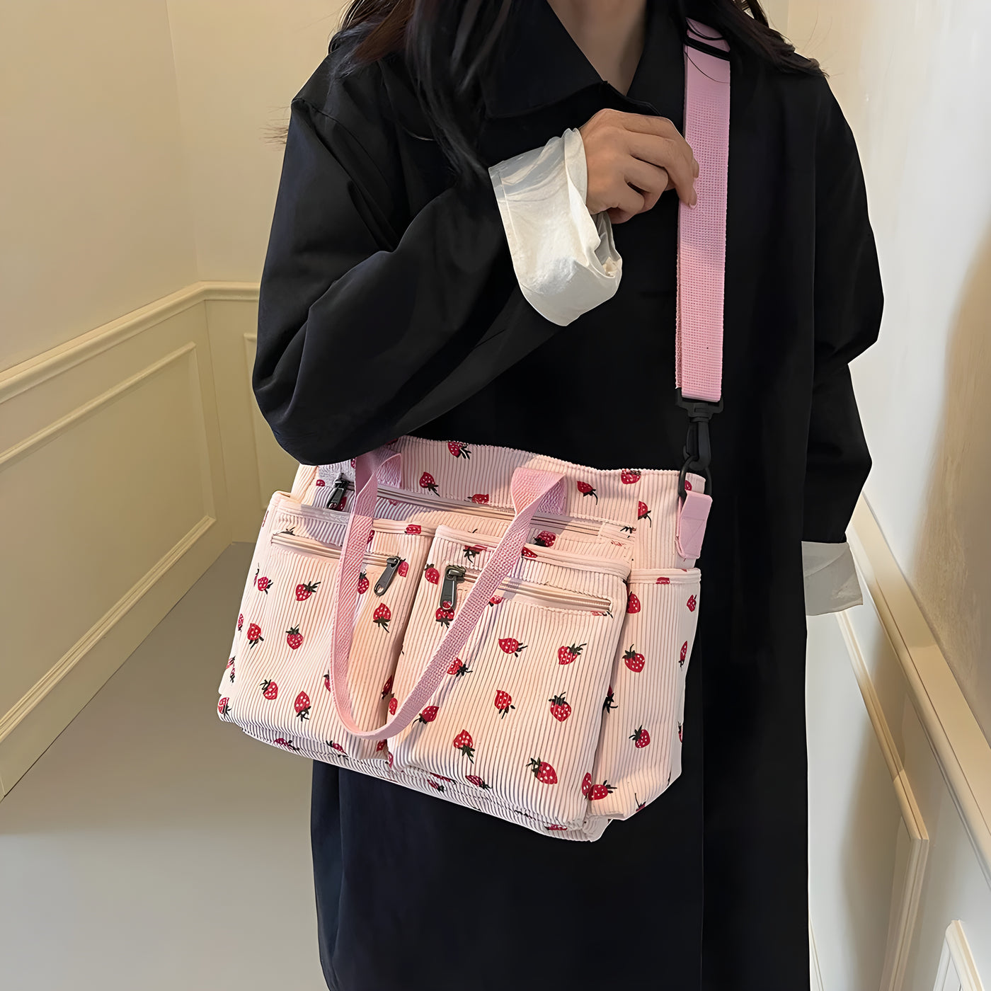 Strawberry | Axelväska