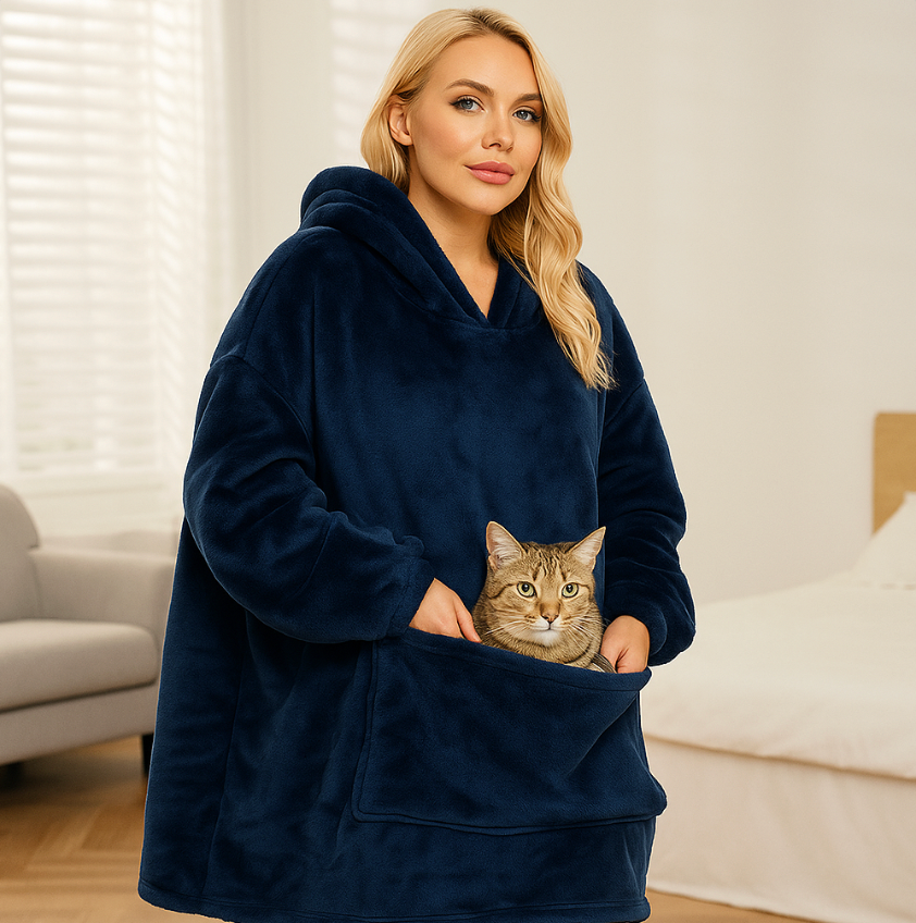 SnuggleHoodie™ | Den Ultimata Mys-Tröjan för Dig & Ditt Husdjur