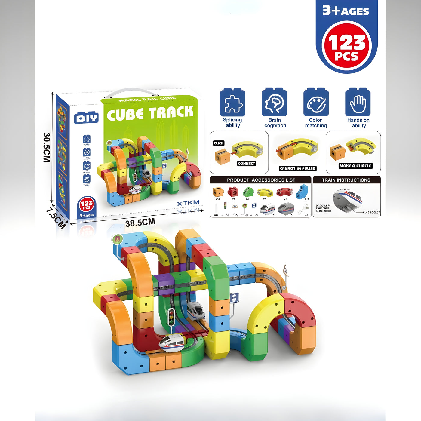 Tracktopia™ | Bygg, Kör & Upptäck – Oändligt Roligt för Barn