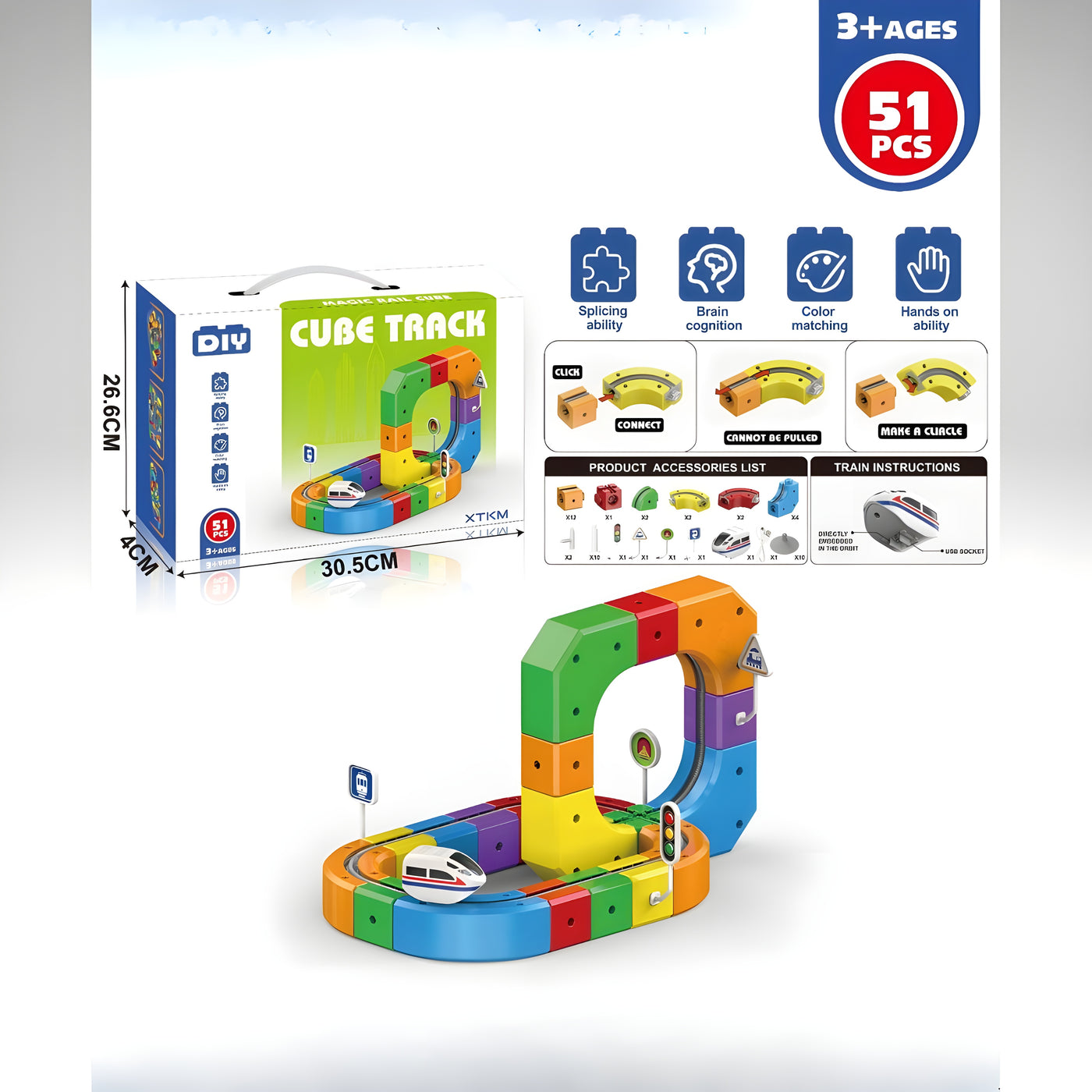 Tracktopia™ | Bygg, Kör & Upptäck – Oändligt Roligt för Barn