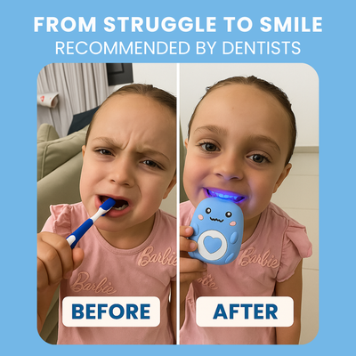 🦷 SmileyBrush™ | Elektrisk U-Formad Tandborste för Barn