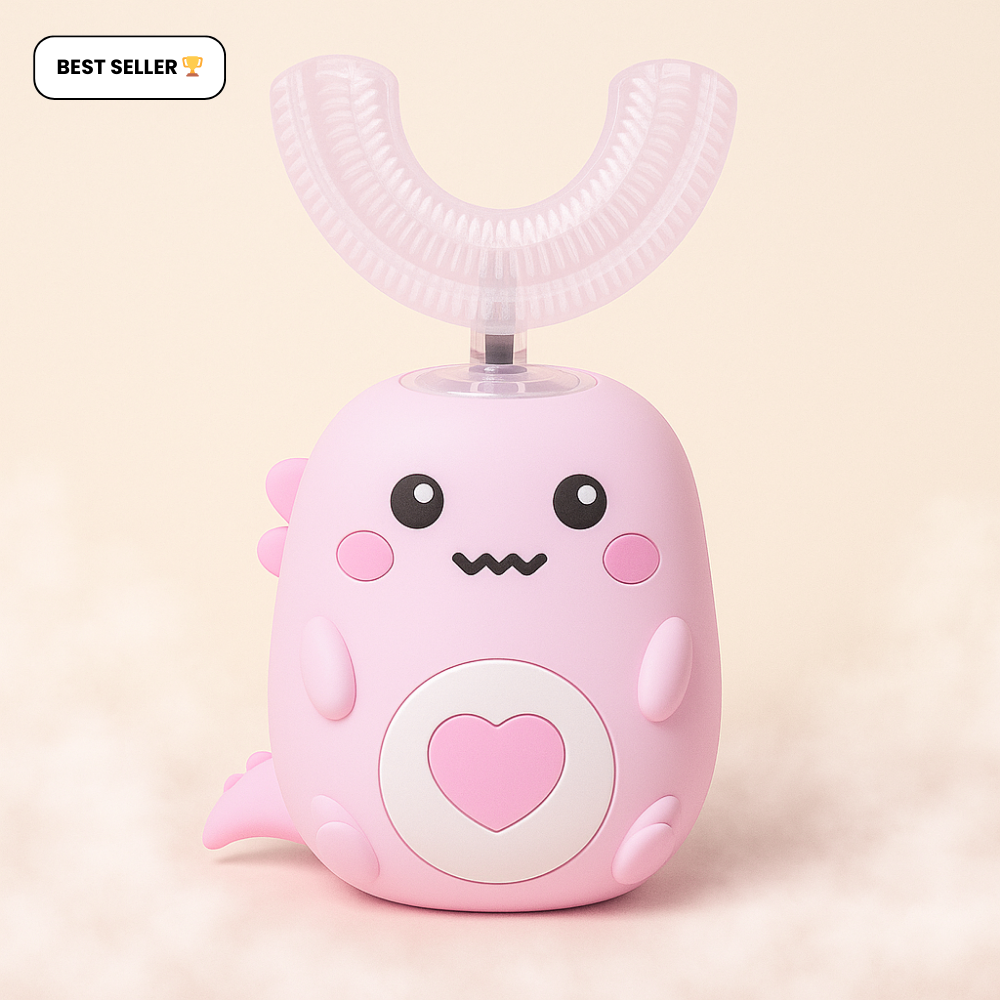 🦷 SmileyBrush™ | Elektrisk U-Formad Tandborste för Barn