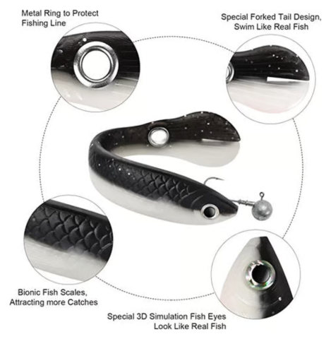 Mason™ | Realistiskt Mjukt Fiskedrag 1 + 1 GRATIS