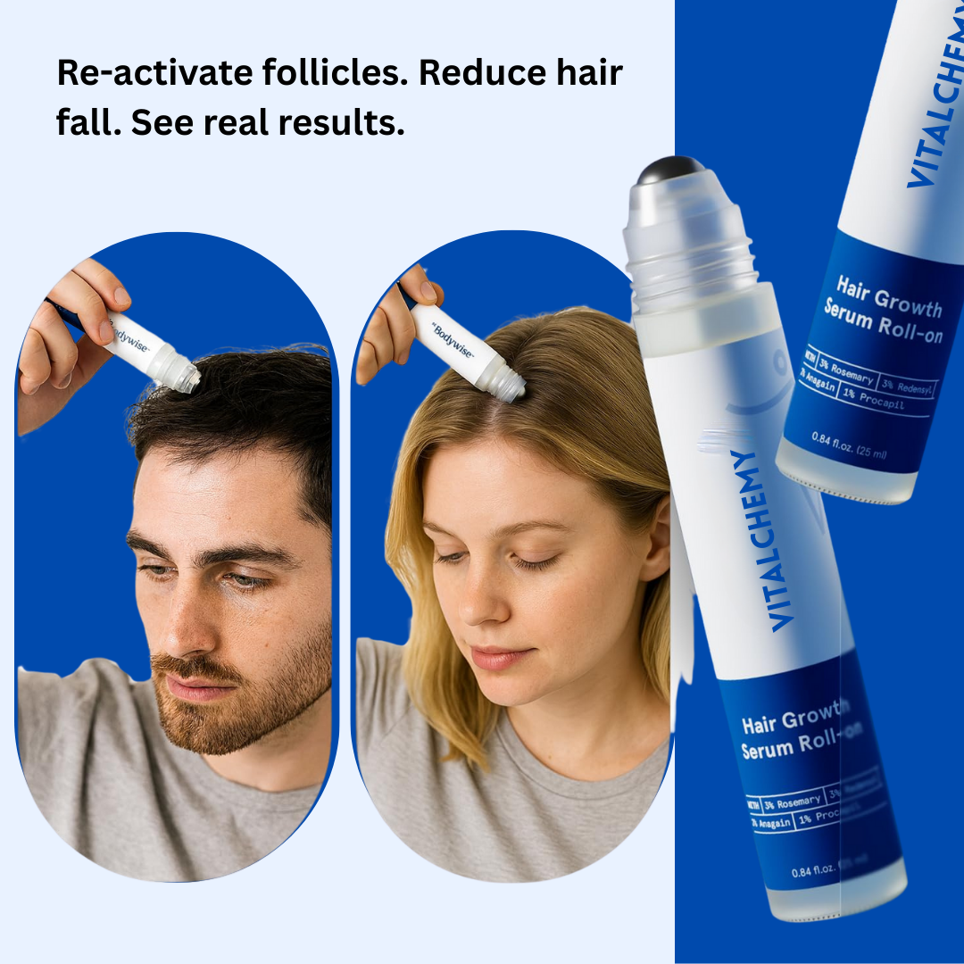 Växa™ Hair Growth Roll-On | Fylligare, starkare hår börjar här