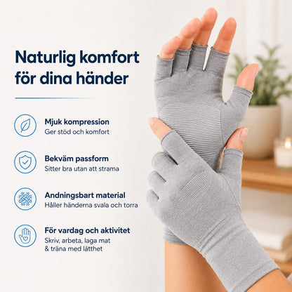 Nordic Relief™ Bambu Kompressionshandskar