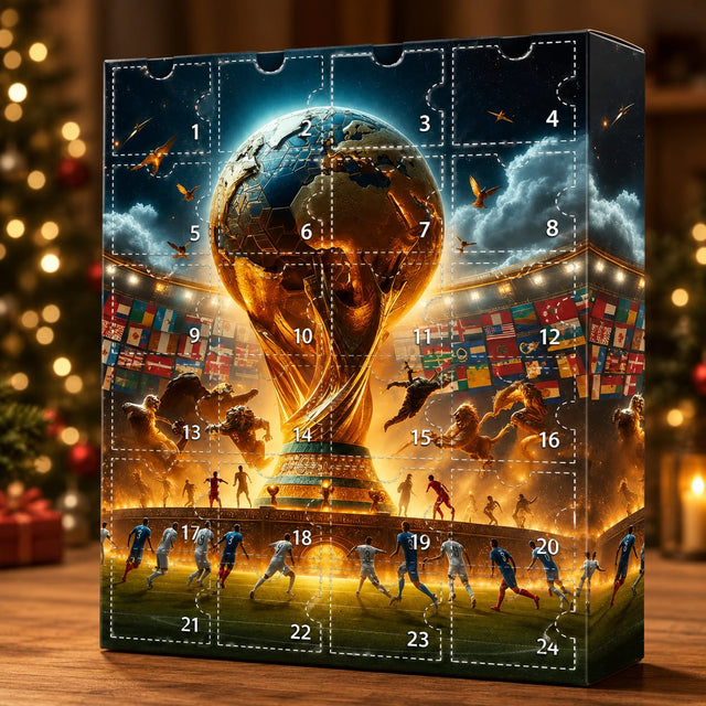 GoalRush™ Fotbollsadventskalender | 24 dagar av fotbollsglädje & överraskningar