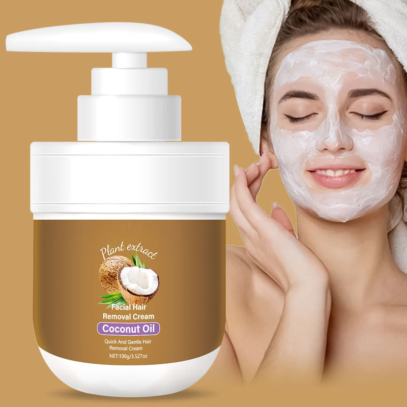 SmoothSilk™ | Skonsam Ansiktshårborttagningskräm | 1+2 GRATIS