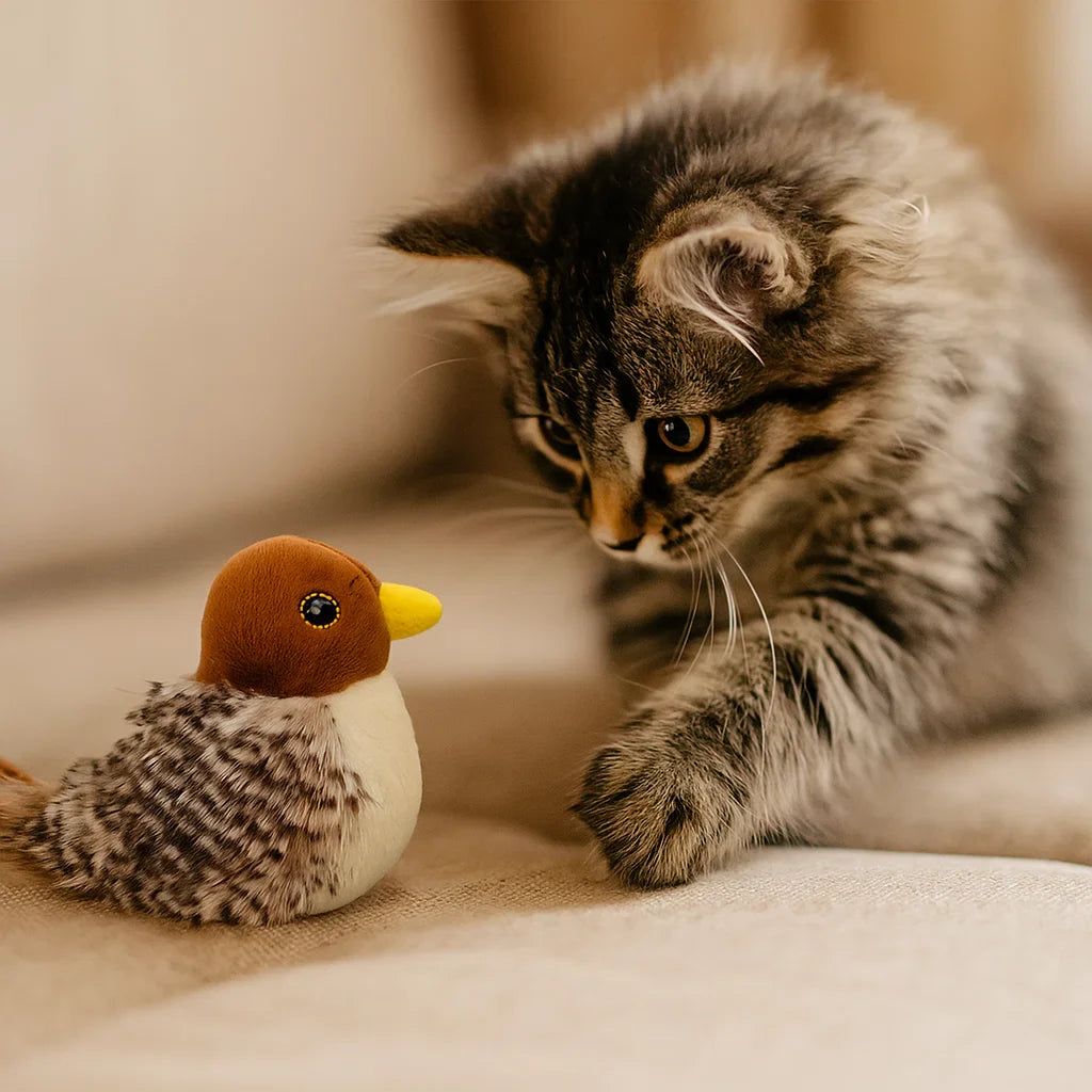 Neko™ | Interaktiv Plyschfågleksak