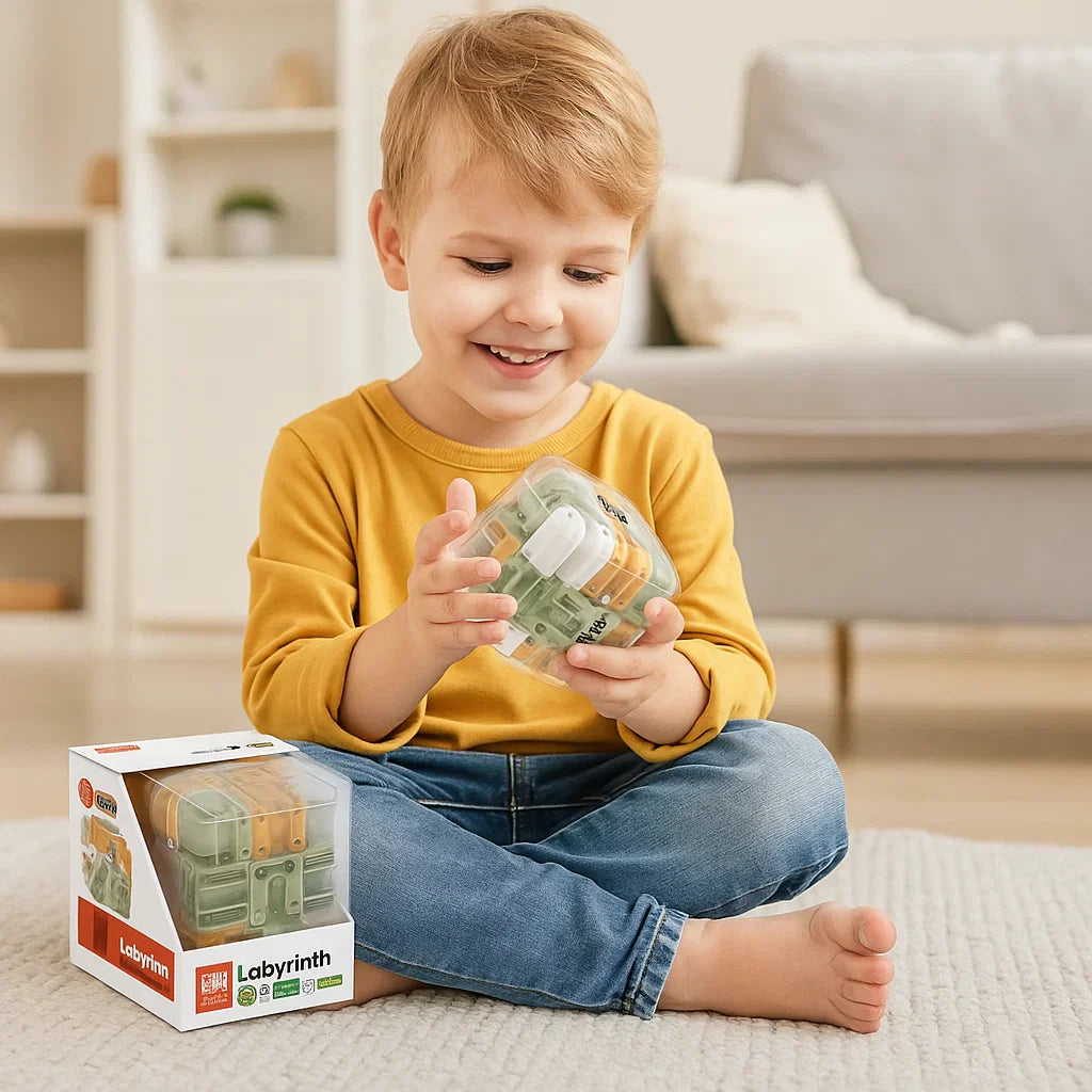 MazeMaster™ | 3D Labyrintkub – Utmana ditt tålamod & ditt sinne