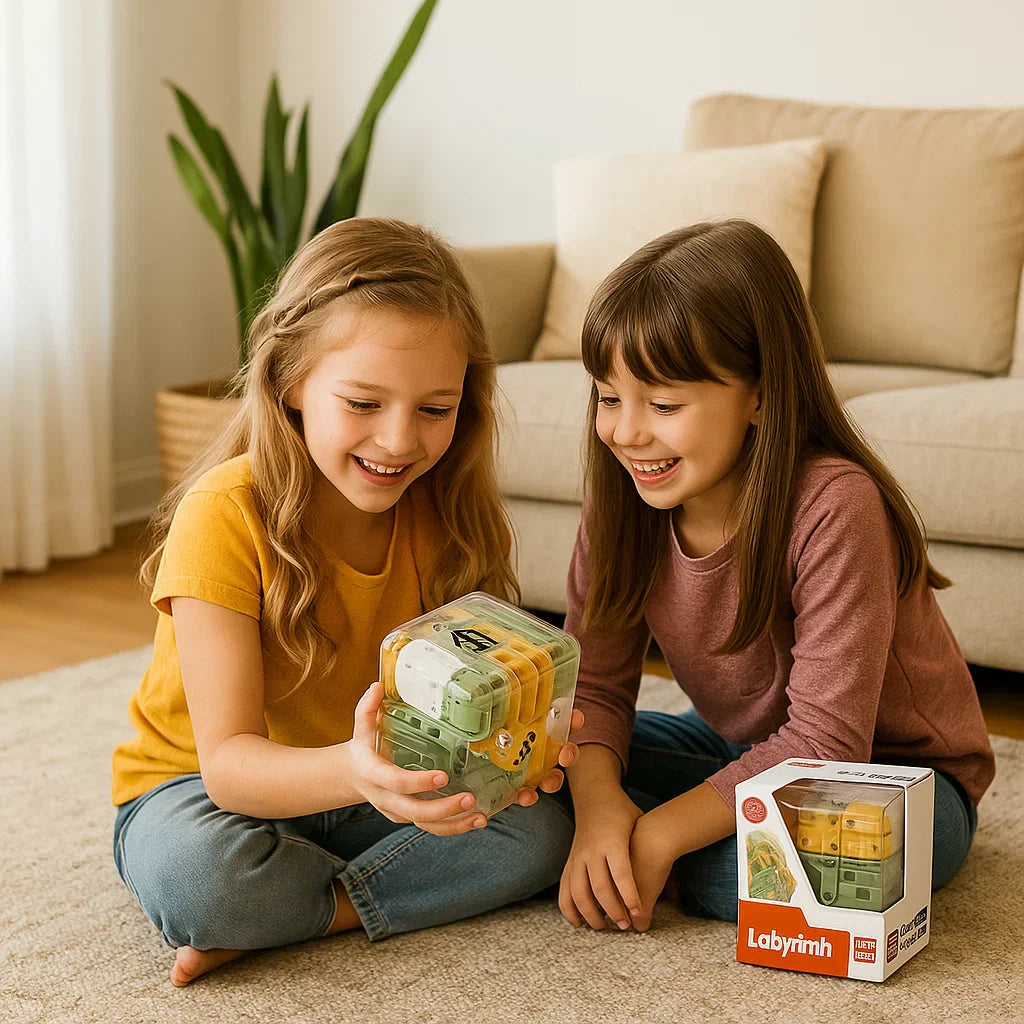 MazeMaster™ | 3D Labyrintkub – Utmana ditt tålamod & ditt sinne