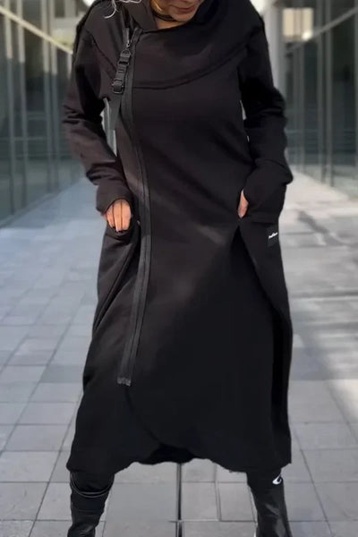 Alva™ | Huvtröja med Dragkedja – Komfort & Stil i Ett