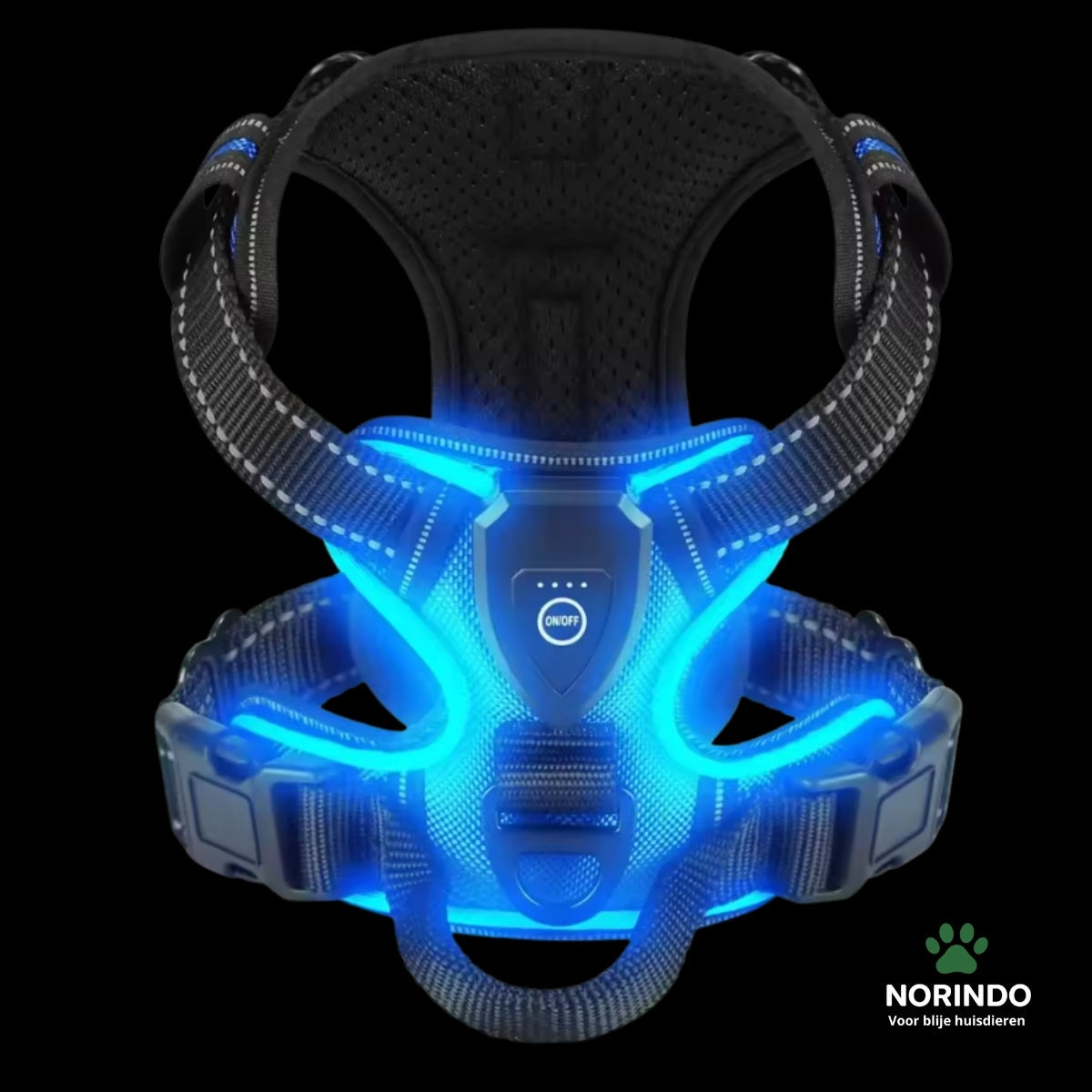 Lumo™ | Lysande Säkerhetssele För Hundar