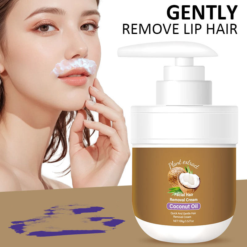 SmoothSilk™ | Skonsam Ansiktshårborttagningskräm | 1+2 GRATIS