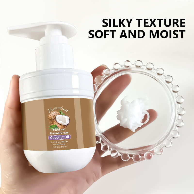 SmoothSilk™ | Skonsam Ansiktshårborttagningskräm | 1+2 GRATIS