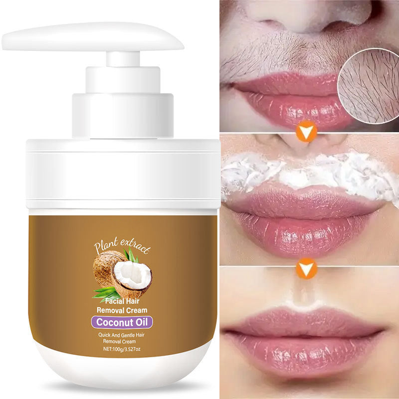 SmoothSilk™ | Skonsam Ansiktshårborttagningskräm | 1+2 GRATIS