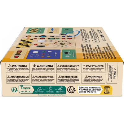 LumiPlay™ | Montessori Lekbräda med Ljus & Rörelse