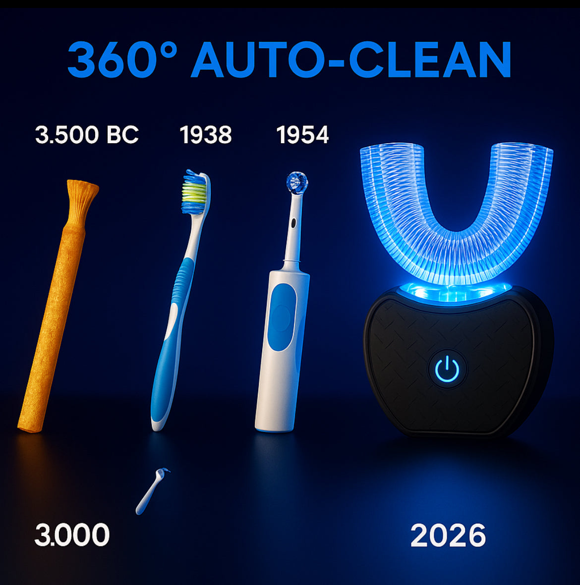 Milo™ | Ultrasonisk Smile Cleaner
