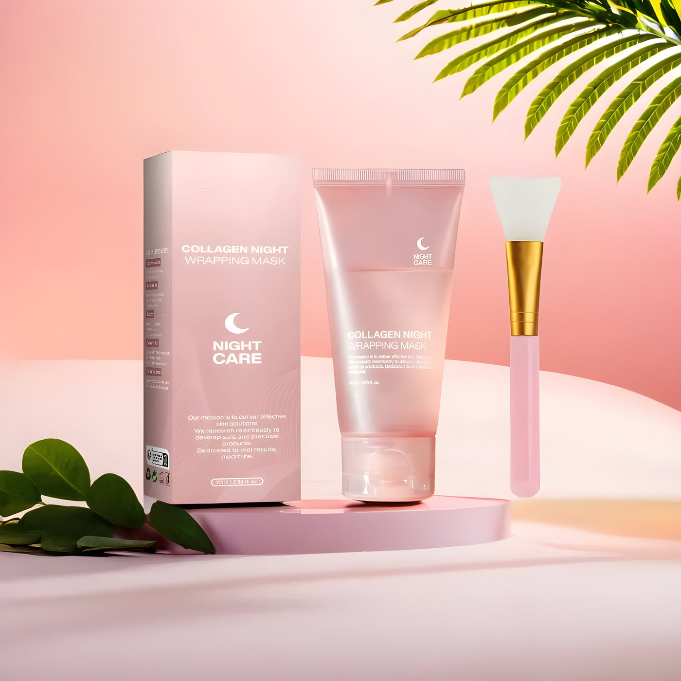 CollaGlow™ | Den Förnyande Nattmasken för Maximal Näring