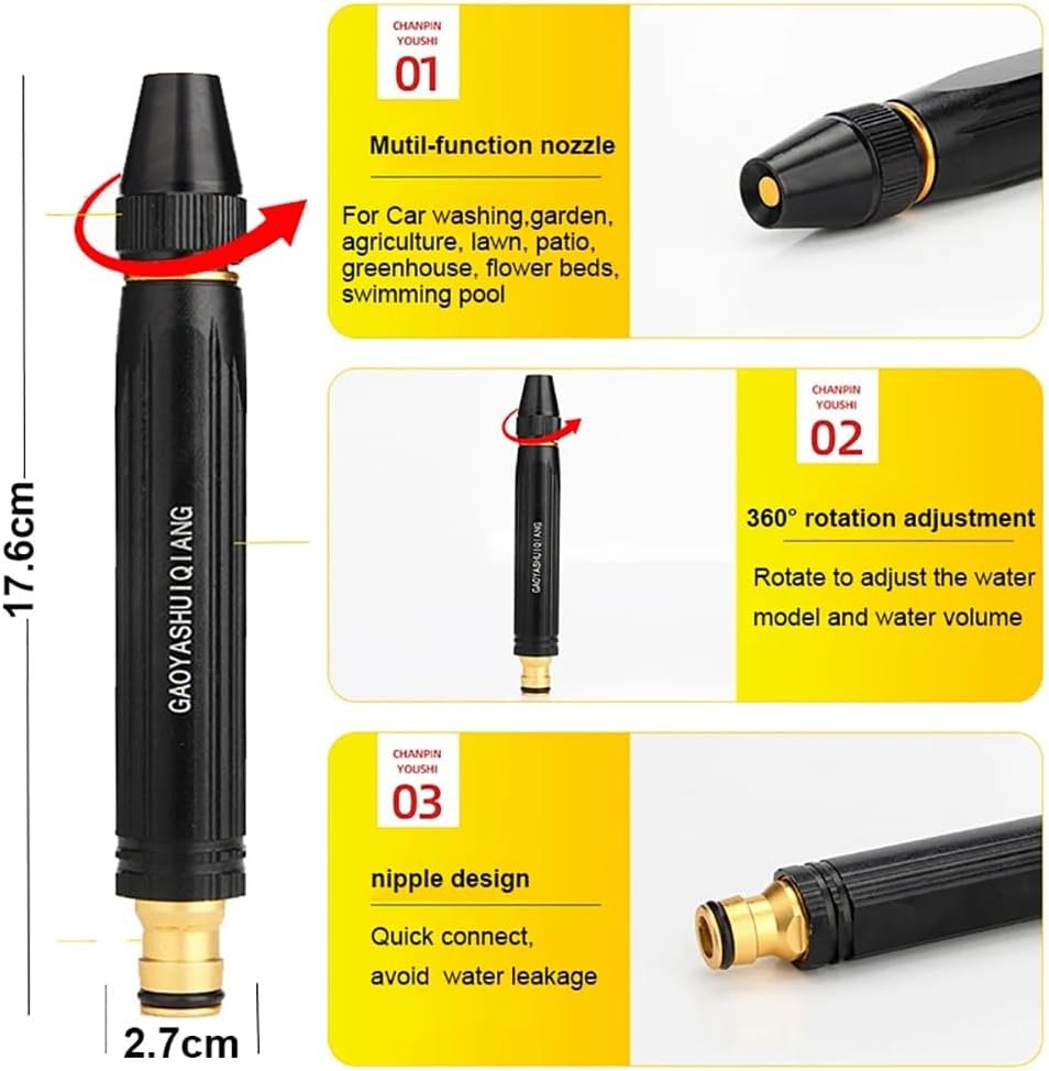 Mason™ | Högtrycks Munstycke | 1 + 1 GRATIS