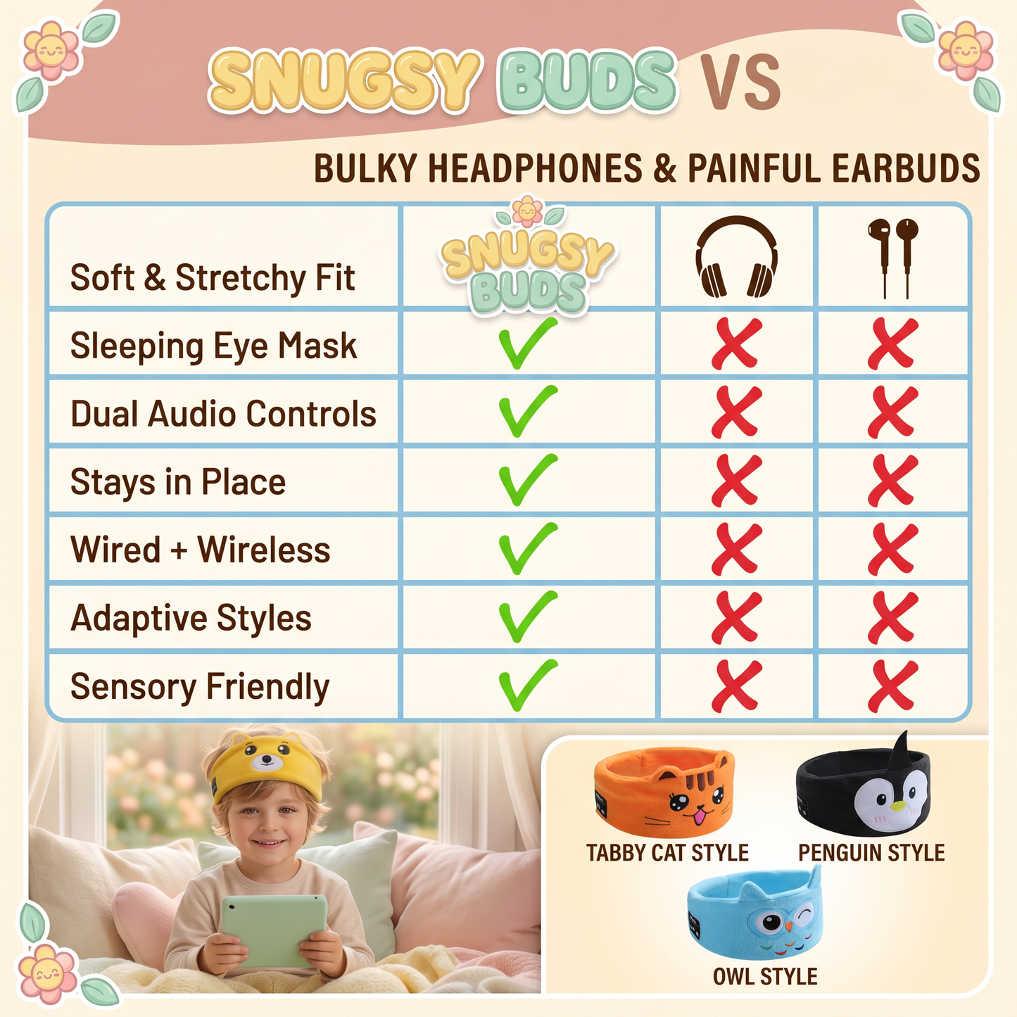 Milo™ | Bluetooth-Sovband För Barn 🧸🎧