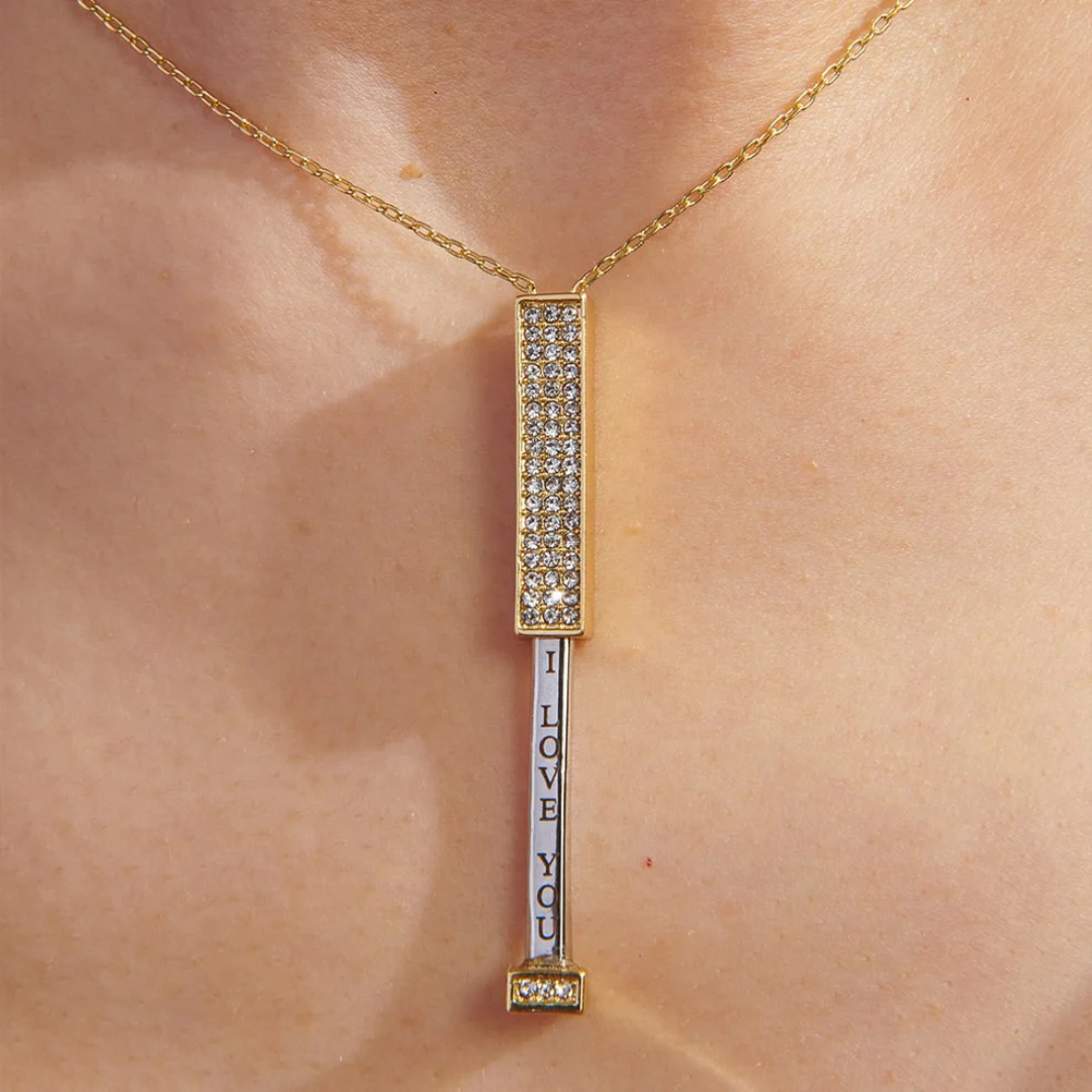 LoveLock™ Hemligt Meddelande Halsband