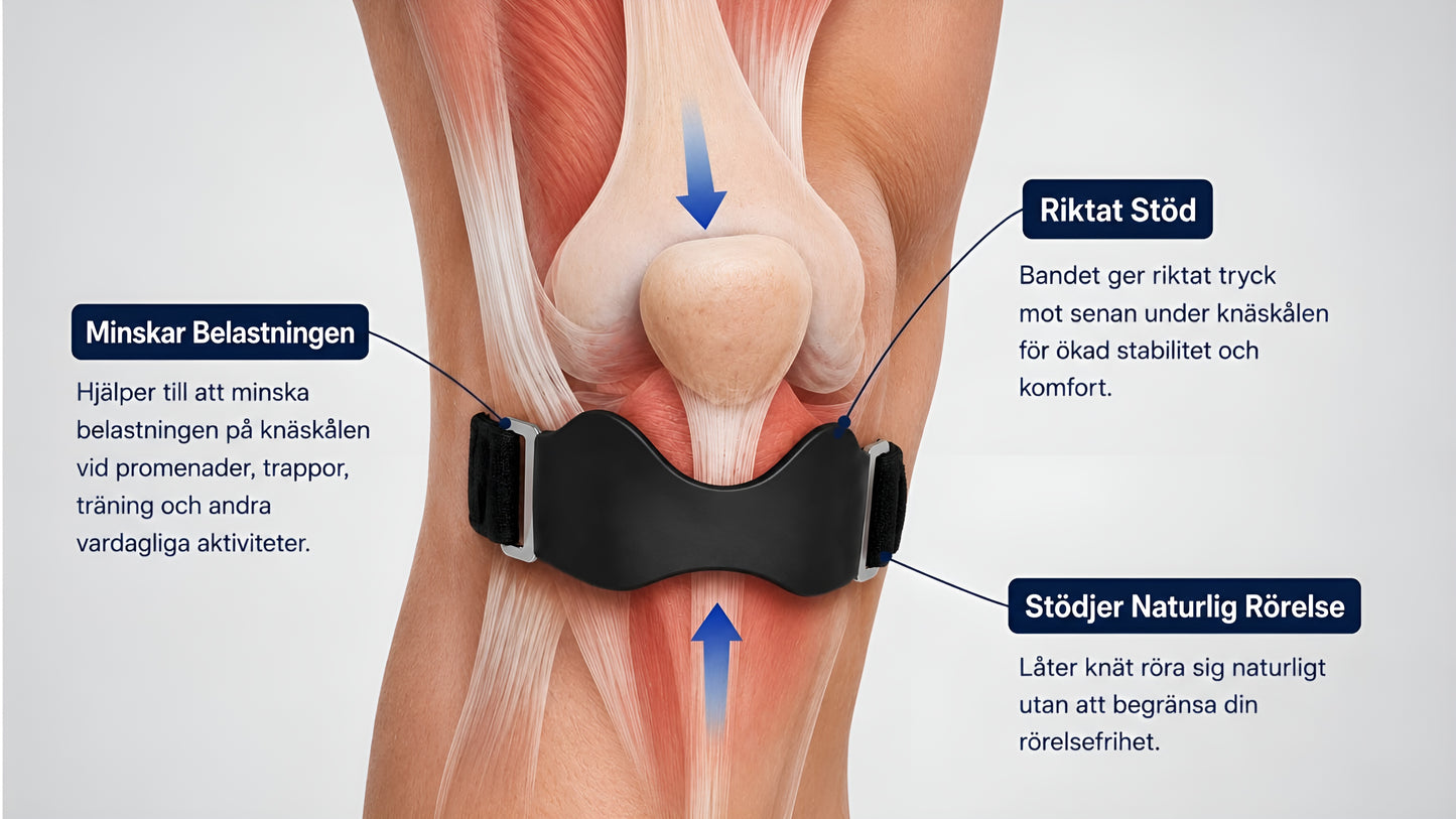 ArcticStride™ Precision Knäband | Riktat Stöd & Ökad Stabilitet