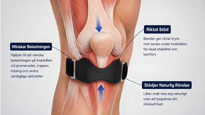 ArcticStride™ Precision Knäband | Riktat Stöd & Ökad Stabilitet