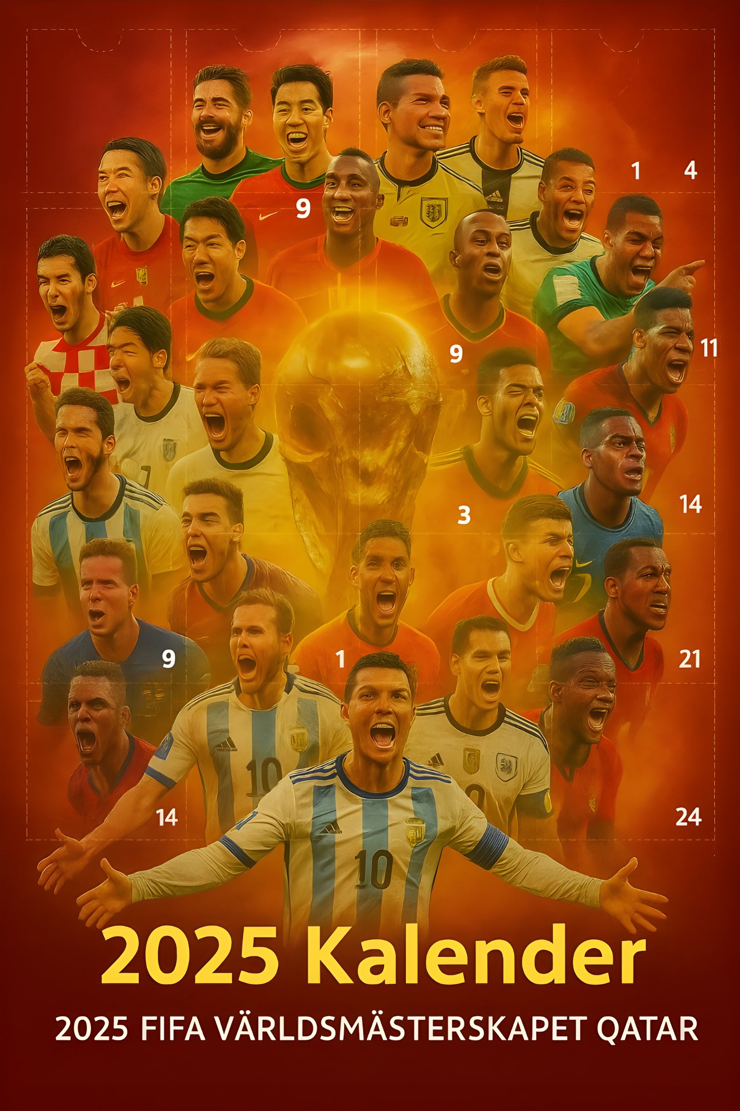 Målmas™ | Fotbollsadventskalender 1 + 1 GRATIS